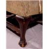 Image 3 : Lot 318_: Old Ball and Claw Foot Wing Back Chair