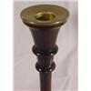 Image 2 : Lot 340_: Pair of Walnut Candle Sticks
