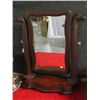 Image 1 : 1800's Empire Shaving Stand and mirror - original finish w/Greek side columns topped w/carved Eagle 