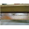 Image 2 : Late 18th century 4 board top primitive farm table, barn found covered with hay, good condition