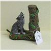 Image 1 : Dog and Squirrel Mechanical Bank - working condition - 7 ' tall