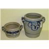 Image 1 : 2 Swirl Decorated Crocks