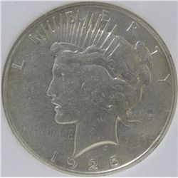 1925 Peace Silver Dollar TAS MS-62