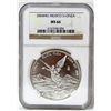 Image 1 : 2004-Mo Mexico Libertad Silver Coin 1onza NGC MS66