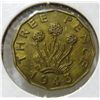 Image 3 : 1943 English Three Pence Uncirculated Mint State