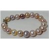 Image 1 : Fresh Water Tri colored Pearl Bracelet