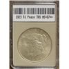 Image 1 : 1923 Peace Dollar TAS MS-67** W/Appraisal