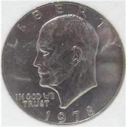 1978 Clad Eisenhower Dollar MS-69 w/Appraisal