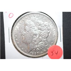 1890-O Silver Morgan $1