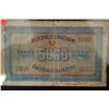 Image 2 : 1922 German 5,000 Funffaufend Mark Foreign Bank Note
