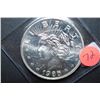 Image 1 : Silver Trade Unit Round; .999 Fine Silver 1 Oz.; "Peace"