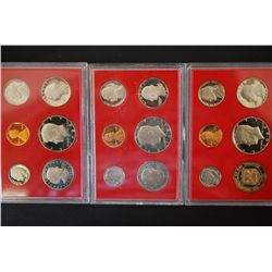 1980-S, 1981-S & 1982-S US Mint Proof Set; Lot of 3