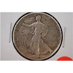 1945 Walking Liberty Half Dollar