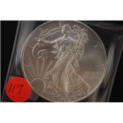 2009 Silver Eagle $1