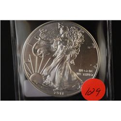 2011 Silver Eagle $1