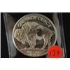 Image 1 : Silver Round; .999 Fine Silver 1 Oz.; "Buffalo Nickel"