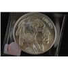 Image 2 : Silver Round; .999 Fine Silver 1 Oz.; "Buffalo Nickel"