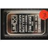 Image 1 : Johnson Matthey Assayers & Refiners Silver Ingot; .999 Fine Silver 1 Oz.