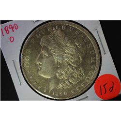 1890-O Silver Morgan $1