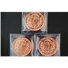 Image 2 : Copper Round; .999 Fine Copper 1 Oz.; Lot of 3; "Liberty Bust"