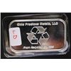 Image 2 : Ohio Precious Metals Silver Ingot; .999 Fine Silver 1 Oz.; From Recycled Sources