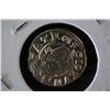 Image 2 : 1591 Hungary 1 Denarius Foreign Coin; UNC; Silver