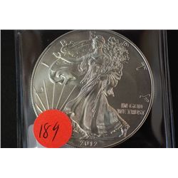 2012 Silver Eagle $1