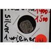 Image 1 : 1400-1500 Austria 1 Weiner Pfennig Foreign Coin; silver