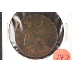 1905 Great Britain One Penny