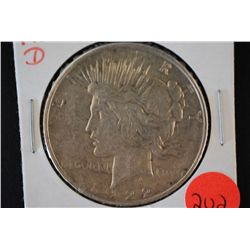 1922-D Peace $1