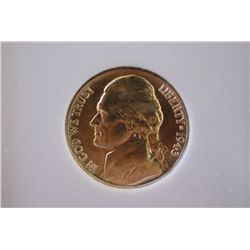 1943-P Jefferson Nickel; MCPCG Graded MS63