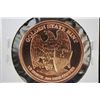 Image 2 : Golden State Mint Copper Round; .999 Fine Copper 1/2 Oz.