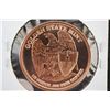 Image 2 : Golden State Mint Copper Round; .999 Fine Copper 1/2 Oz.