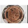 Image 2 : Golden State Mint Copper Round; .999 Fine Copper 1/2 Oz.