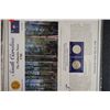 Image 1 : 2000 US South Carolina State Quarter Set W/US Postal Stamps; P&D Mints; Lot of 2