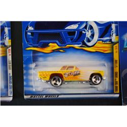 2000 Mattel Hot Wheels Car; Turbo Taxi Series-'57 T-Bird #3/4