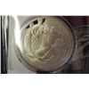 Image 2 : Shakespeare Tragedy Sterling Round; Julius Caesar; .925 Silver .540 Oz.