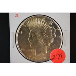 1922-S Peace $1