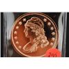 Image 1 : Copper Round; .999 Fine Copper 1 Oz.