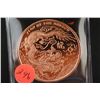 Image 1 : 2012 Provident Metals Copper Round; .999 Fine Copper 1 Oz.; Year of the Dragon