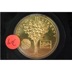 1972 American Revolution Bicentennial Commerative Medal; George Washington-Sons Of Liberty