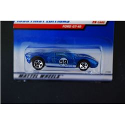 1998 Mattel Hot Wheels Car; 1999 First Editions-Ford GT40 #16 of 26
