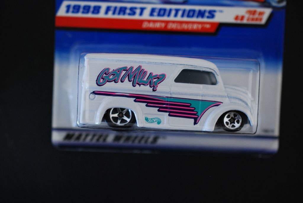 hot wheels 1998 first editions dairy delivery