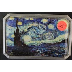 Vincent Van Gogh "The Starry Night" Belt Buckle