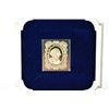 Image 2 : 22K Gold Replica Stamp W/Enlarged Reproduction of Original Stamp; First Day Issue Original Stamp-186