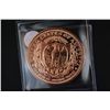 Image 2 : Copper Round; .999 Fine Copper 1 Oz.; "Liberty Bust"