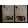 Image 1 : 1990 Hummel Christmas Commerative Cover Collection "Candle Light" & "Angel Duet" W/US Christmas Post