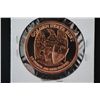 Image 2 : Golden State Mint Copper Round; .999 Fine Copper 1/2 Oz.
