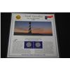 Image 1 : 2001 US North Carolina State Quarter Mint Set W/Postal Stamps; P&D Mints; Lot of 2