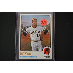 1973 MLB Steve Blass Pittsburgh Pirates Baseball Trading Card